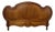 Antique French Walnut Double Bed Footboard For Sale