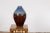 Contemporary Blue & Brown Glaze Ceramic Vase For Sale - Image 12 of 12