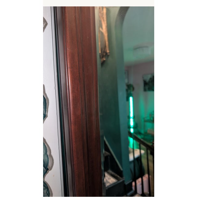 Pennsylvania House Grand Full-Length Mirror: 37x80 Vintage Chinoiserie Grandeur For Sale - Image 15 of 16