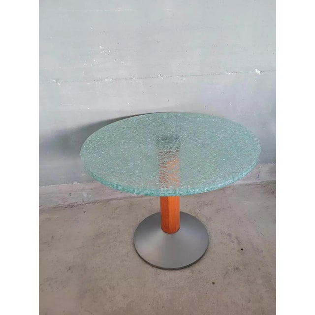 Coffee Table in Glass For Sale - Image 3 of 9