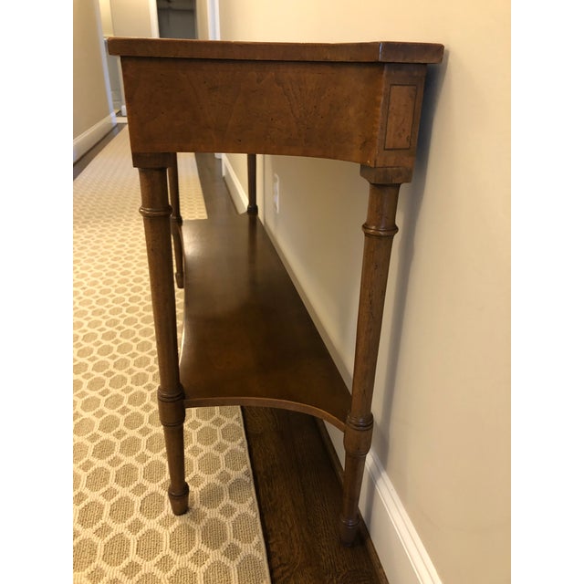Henredon Console Table With 2 Drawers Chairish