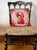 Red 1970s Traditional Santa Needlepoint Pillow For Sale - Image 8 of 9