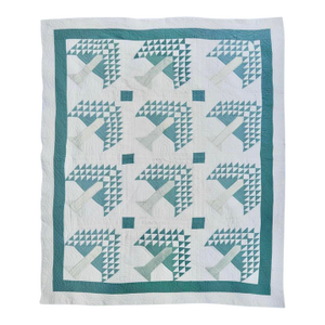 1940s Tree of Life Summer Weight Cotton Quilt