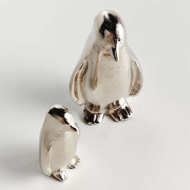 Contemporary Penguin Pair For Sale - Image 3 of 5