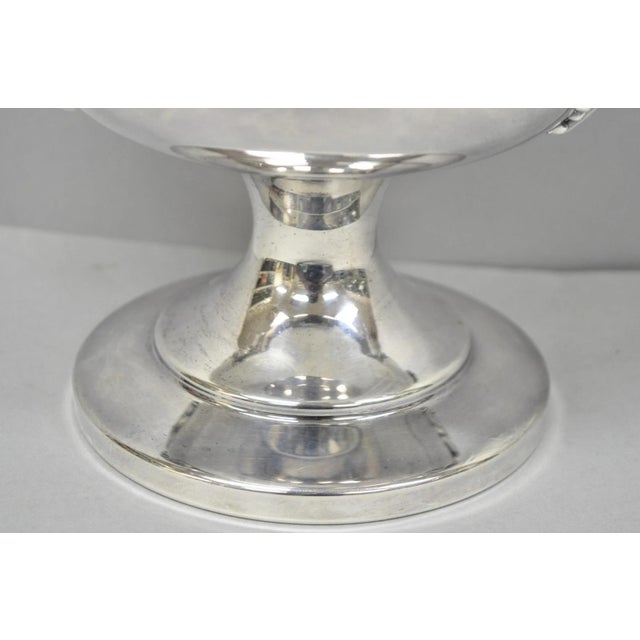 Vintage Bristol Silver Plated Trophy Cup Urn Champagne Chiller Bar Ice Bucket For Sale In Philadelphia - Image 6 of 17