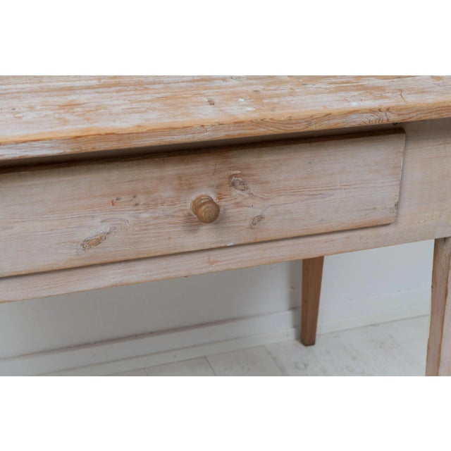 Swedish Folk Art Pine Table, 1840s For Sale - Image 11 of 13