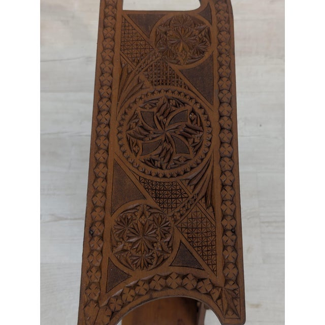 Antique Carved Wall Shelf, 1920s For Sale - Image 9 of 17