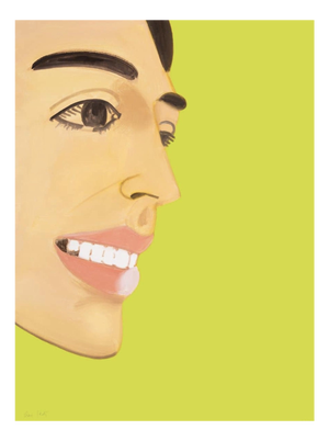 Alex Katz, Vivien on Green, 2022, Archival Pigment Print