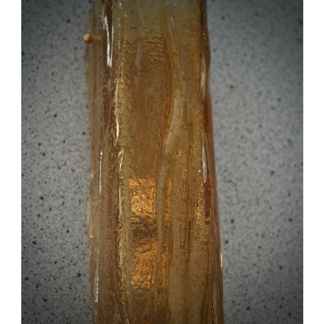 Murano Art Glass Orange Color Wall Light, 2000 For Sale - Image 9 of 10