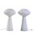 Mid-Century Modern Mid 20th Century Lisa Johansson-Pape Mid Century Finnish Hand Blown Glass Lamps - Pair For Sale - Image 3 of 10
