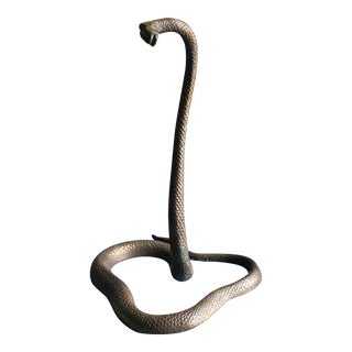 Bronze Cobra Snake For Sale