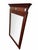 Traditional Vintage Ethan Allen Mahogany Wall Mirror For Sale - Image 3 of 6