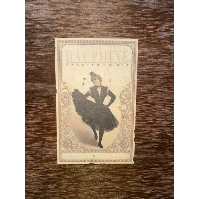 Glass 1970s Harrison & Gil Dauphine Large Gold Beveled Mirror #132 For Sale - Image 7 of 8