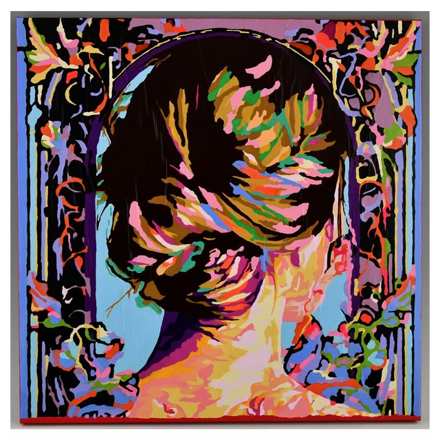 Frédérique Tristant, La Discrète, 2024, Mixed Media For Sale