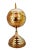 Vintage Style Solid Brass World Map Globe For Sale - Image 9 of 9
