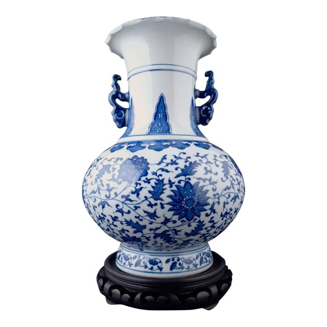 Chinese Porcelain Lotus Flower Haitangzun For Sale