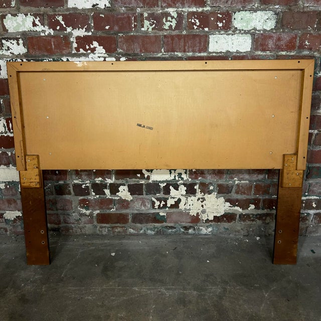 Brutalist Tabago Full Headboard With Mirrors. For Sale - Image 10 of 10