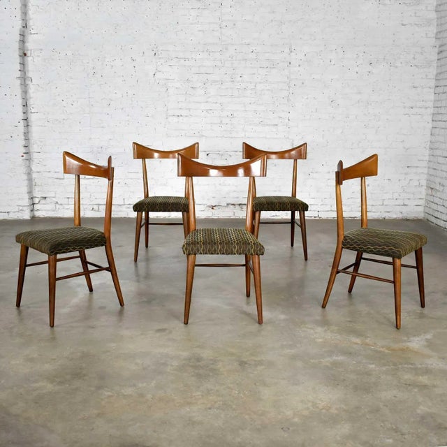 Mid-Century Modern Dining Chairs Planner Group by Paul McCobb for Winchendon, Set 5 For Sale - Image 12 of 12
