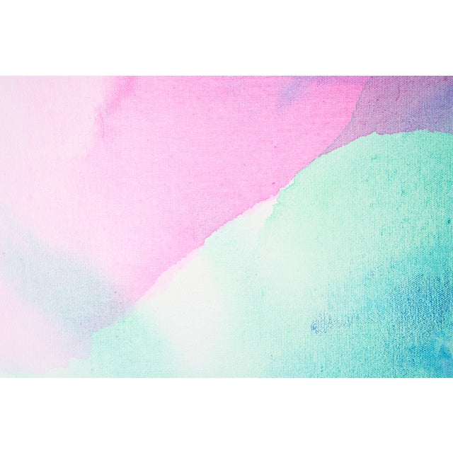 Contemporary Abstract Acrylic on Canvas "Sinneswelt_JBC47" by Kyong Lee For Sale - Image 10 of 12