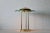 Postmodern Robert Sonneman Style "Saturn" Brass Finish Desk Lamp For Sale - Image 3 of 12