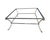 Mid Century Modern Maison Jansen Style Square Large Coffee Table Brass Glass Regency Rams Head Ram Italy For Sale - Image 10 of 10