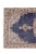 Vintage Blue Turkish Oushak Rug 3'7" X 6'11" For Sale - Image 4 of 12