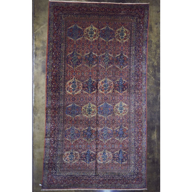 1940s Old Persian Gazvin Area Rug 11'8" X 20'8' For Sale - Image 13 of 13
