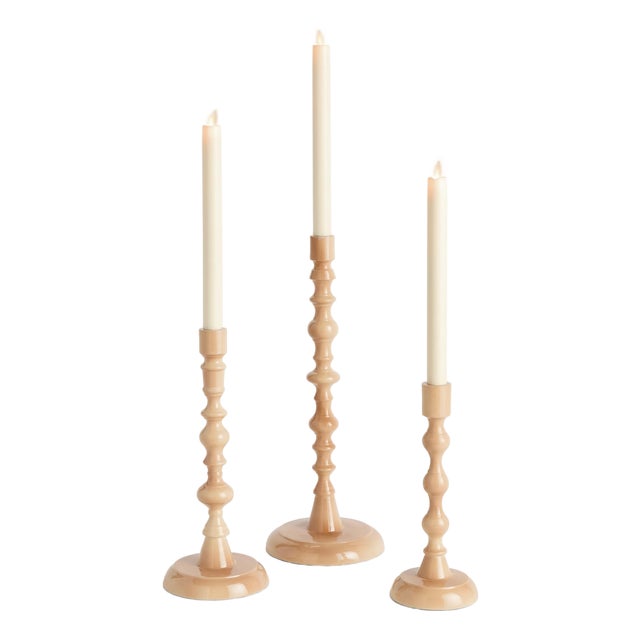 Rosina Taper Holders, Set Of 3 For Sale