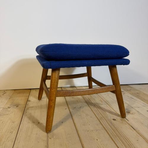 Mid-Century Modern Danish Ottoman with Cushion, 1960s For Sale - Image 6 of 6