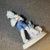 Ceramic Vintage Gerold Porzellan Figurine, Boy With Rabbits (Bavaria) For Sale - Image 7 of 8