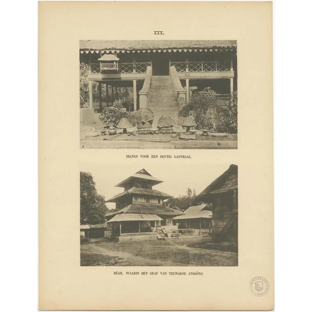 Late 19th Century E.J. Brill,Twelve Aceh Atjeh, 1895, Print For Sale - Image 5 of 15