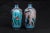 Japanese Pair Mid 20th Century Japanese Enameled Akasuke Vases For Sale - Image 3 of 5