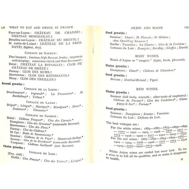 "What to Eat and Drink in France" 1931 De Croze, Austin For Sale - Image 12 of 12