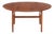 Round Coffee Table in Teak from A/S Niels Bach Møbelfabrik, 1960s For Sale