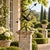 A beautifully crafted iron armillary half-sphere, evoking the timeless elegance of classical European gardens. Pieces like...