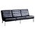 3-Seater Sofa in Black Leather by Horst Brüning Sofa for Kill International, Germany, 1960s For Sale - Image 16 of 16