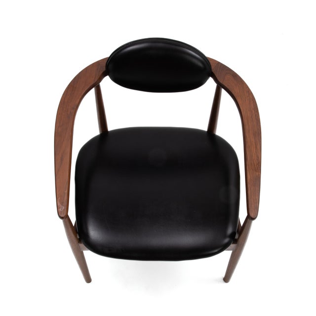 Adrian Pearsall Craft Associates 950c Armchair All Original Amazing Original Condition For Sale - Image 11 of 16