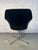 Black Mid 20th Century Pair of Black Leather Mid-Century Modern Swivel Chairs For Sale - Image 8 of 17