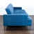 West Elm West Elm Andes 3-Seat Blue Sofa Bed – Modern Convertible Couch For Sale - Image 4 of 10