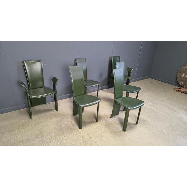 Vintage Dining Chairs from Pietro Costantini, 1980s, Set of 6 For Sale - Image 11 of 15