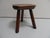 Antique Oak Milk Stool, 1890s For Sale - Image 3 of 9