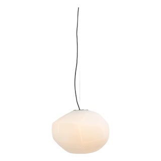 Gemo T Gr Lamp with Black Chrome and Blown Glass Diffuser by Luca Nichetto for Parachilna For Sale