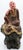 Late 20th Century Polychrom Wooden Carving 10 of 18 Arhats (Luohans) For Sale - Image 11 of 17