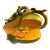 Beautiful Katherine Houston Porcelain Melon Sculpture For Sale