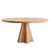 Schumacher Schumacher Stella 54" Dining Table in Natural Matte For Sale - Image 4 of 4