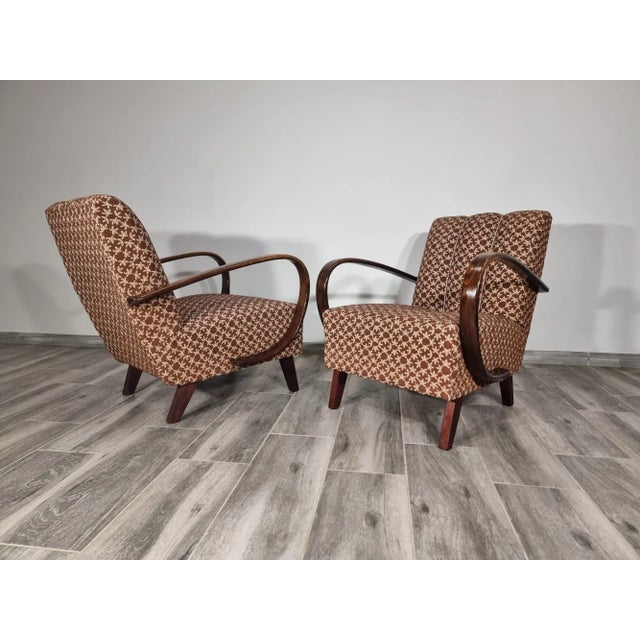 Art Deco Armchair by Jindrich Halabala For Sale - Image 11 of 11