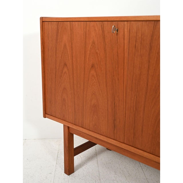 Scandinavian Sideboard with Cantilevered Handles, 1960s For Sale - Image 10 of 13