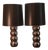 1970’s George Kovacs Mid-Century Modern Chrome Stacked Chrome Ball Lamps - a Pair For Sale