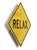 Relax Diamond III - Steel Street Sign Inspired Sculpture Original Artwork by Scott Froschauer For Sale In Los Angeles - Image 6 of 9