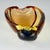 Glass Bohemian Romana Ashtray by Hana Machovska for Mstisov Glassworks, 1960s For Sale - Image 7 of 17